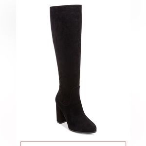 Madden Girls Tall Faux Suede Boots in 7.5 Wide Calf. These Run Small.
